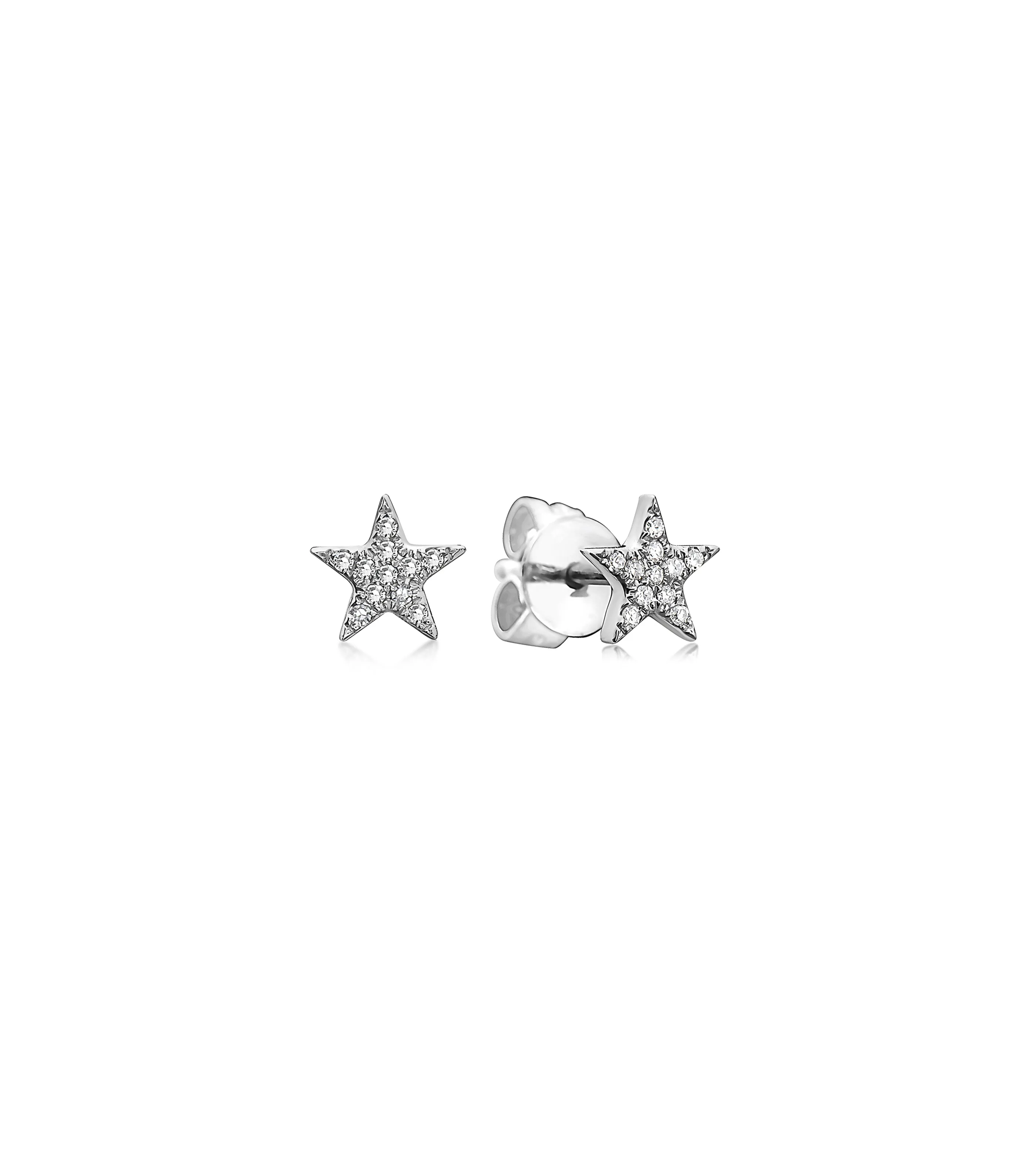 Diamond Star Stud Earring