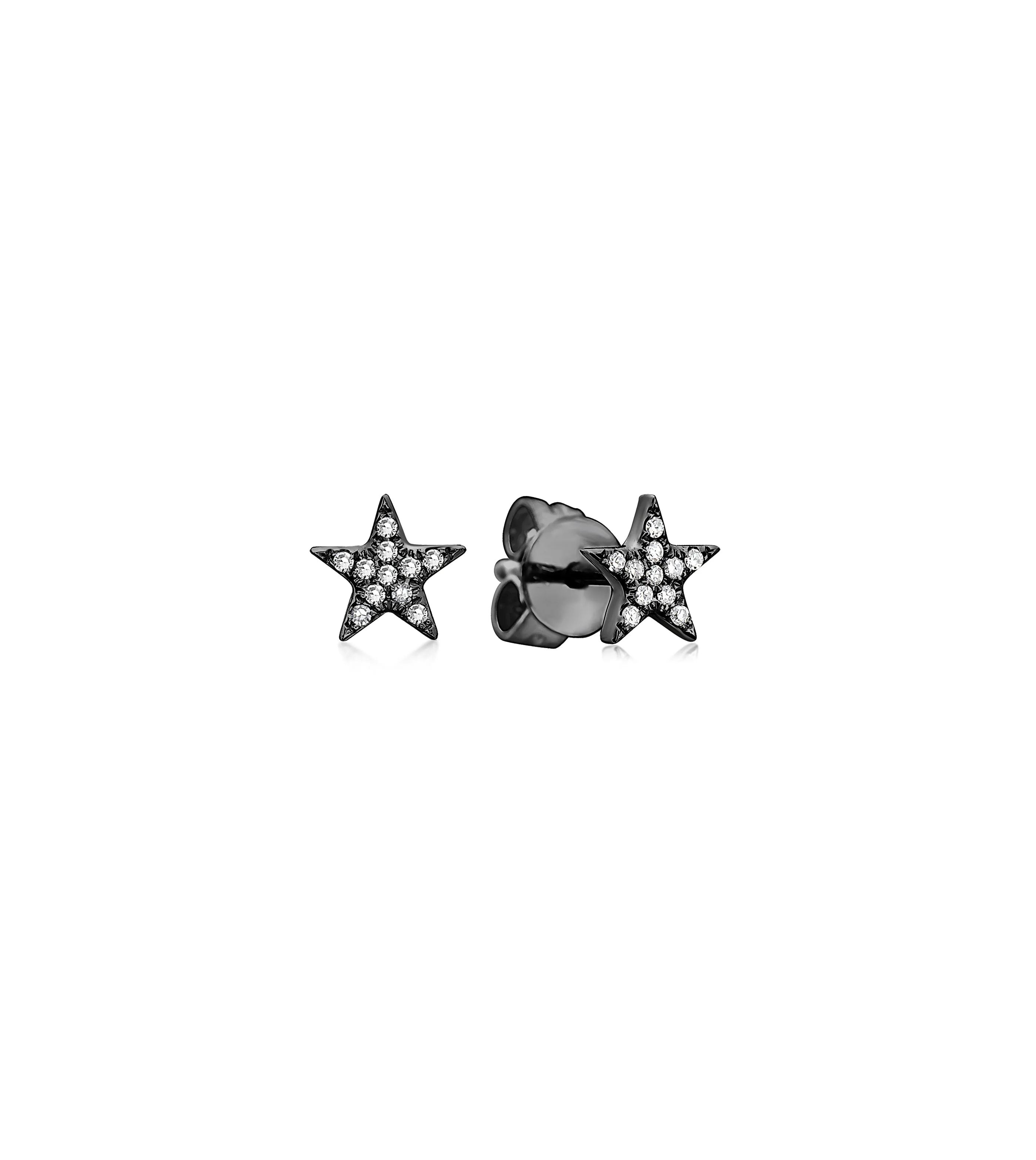 Diamond Star Stud Earring