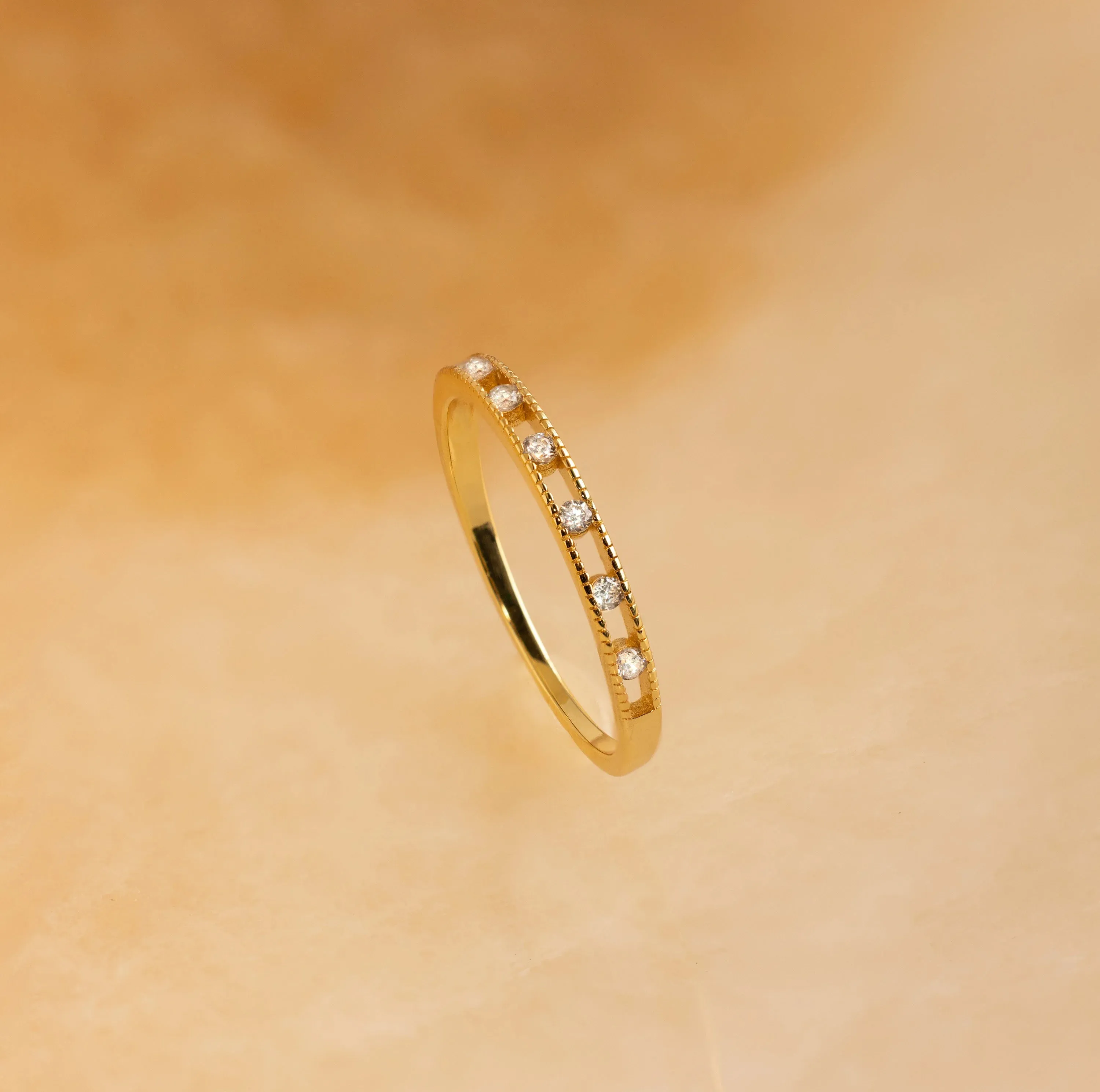 Diamond Station Ring