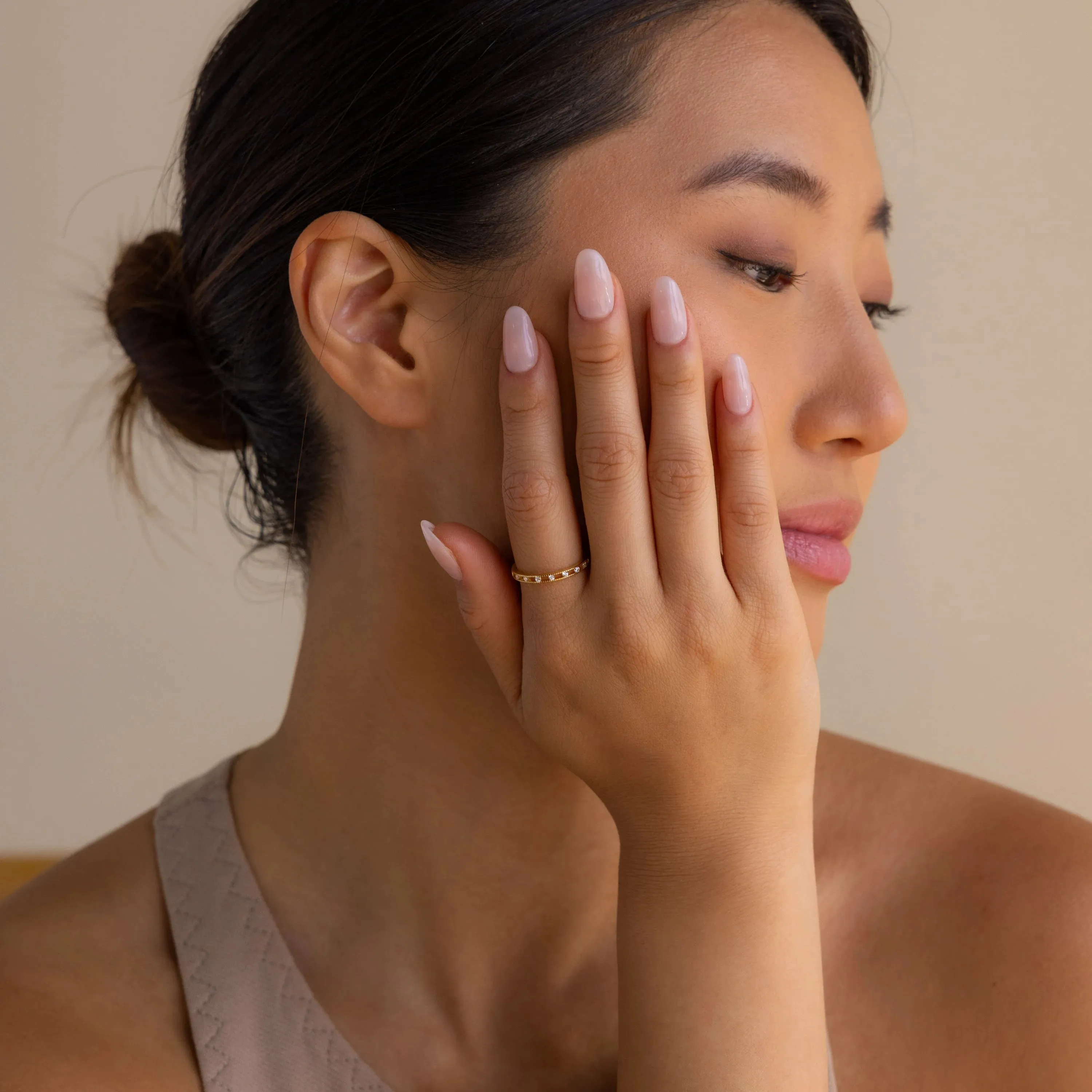 Diamond Station Ring