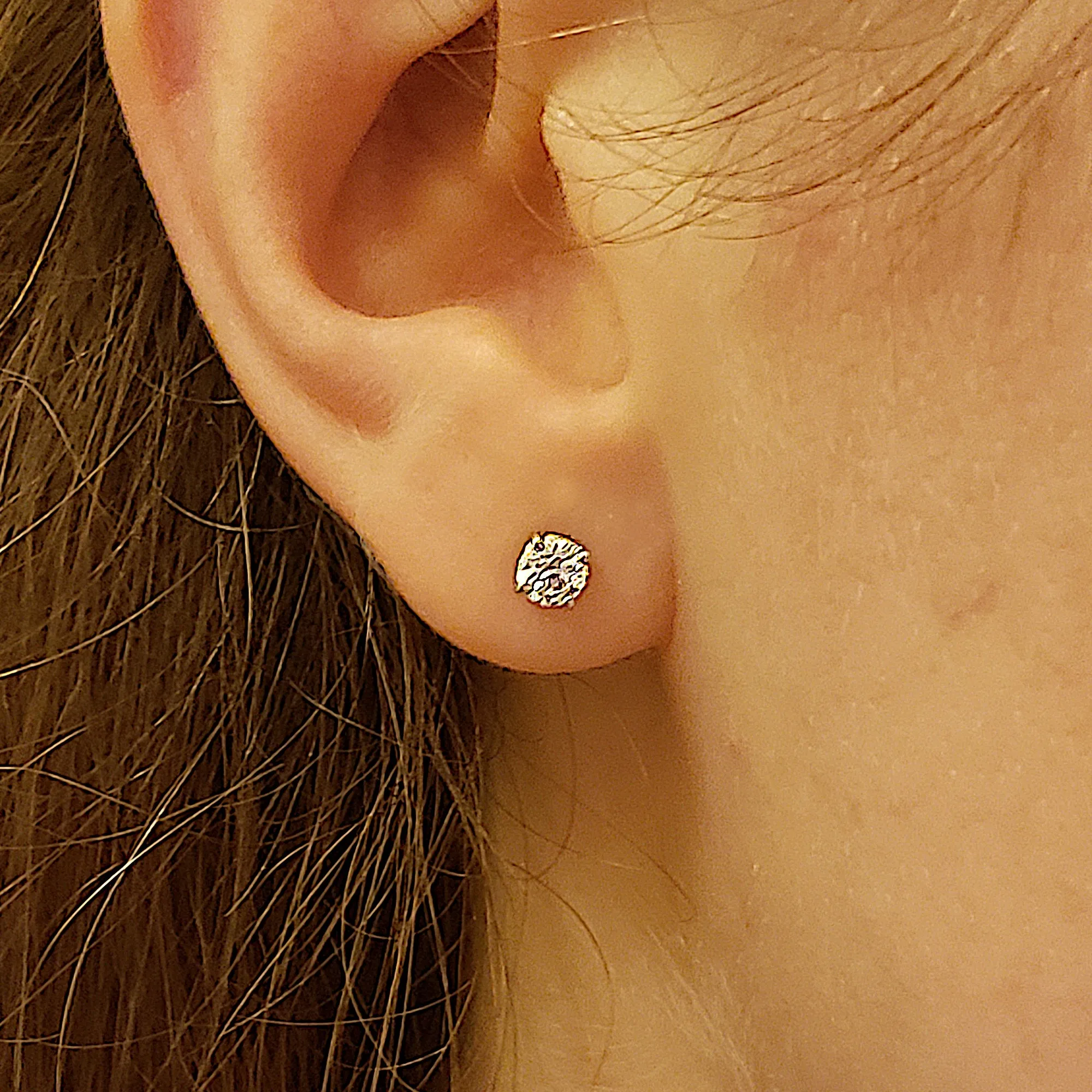 Diamond Stud Earrings, 0.50ct Total Weight
