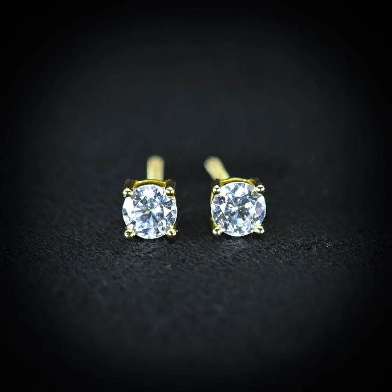 Diamond Stud Earrings