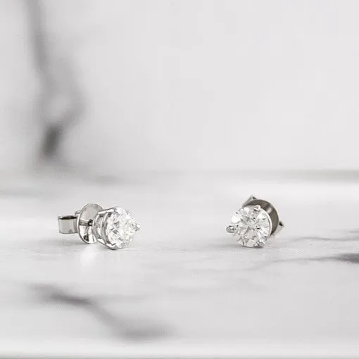 Diamond Stud Earrings