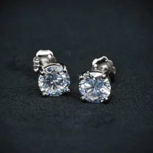 Diamond Stud Earrings