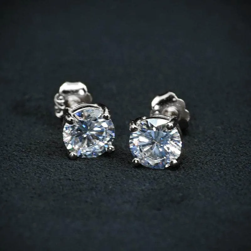Diamond Stud Earrings