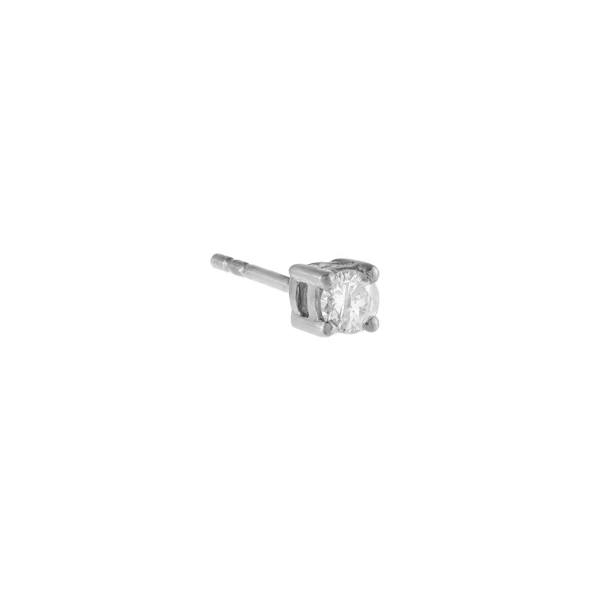 Diamond Tiny Stud Earring 14K
