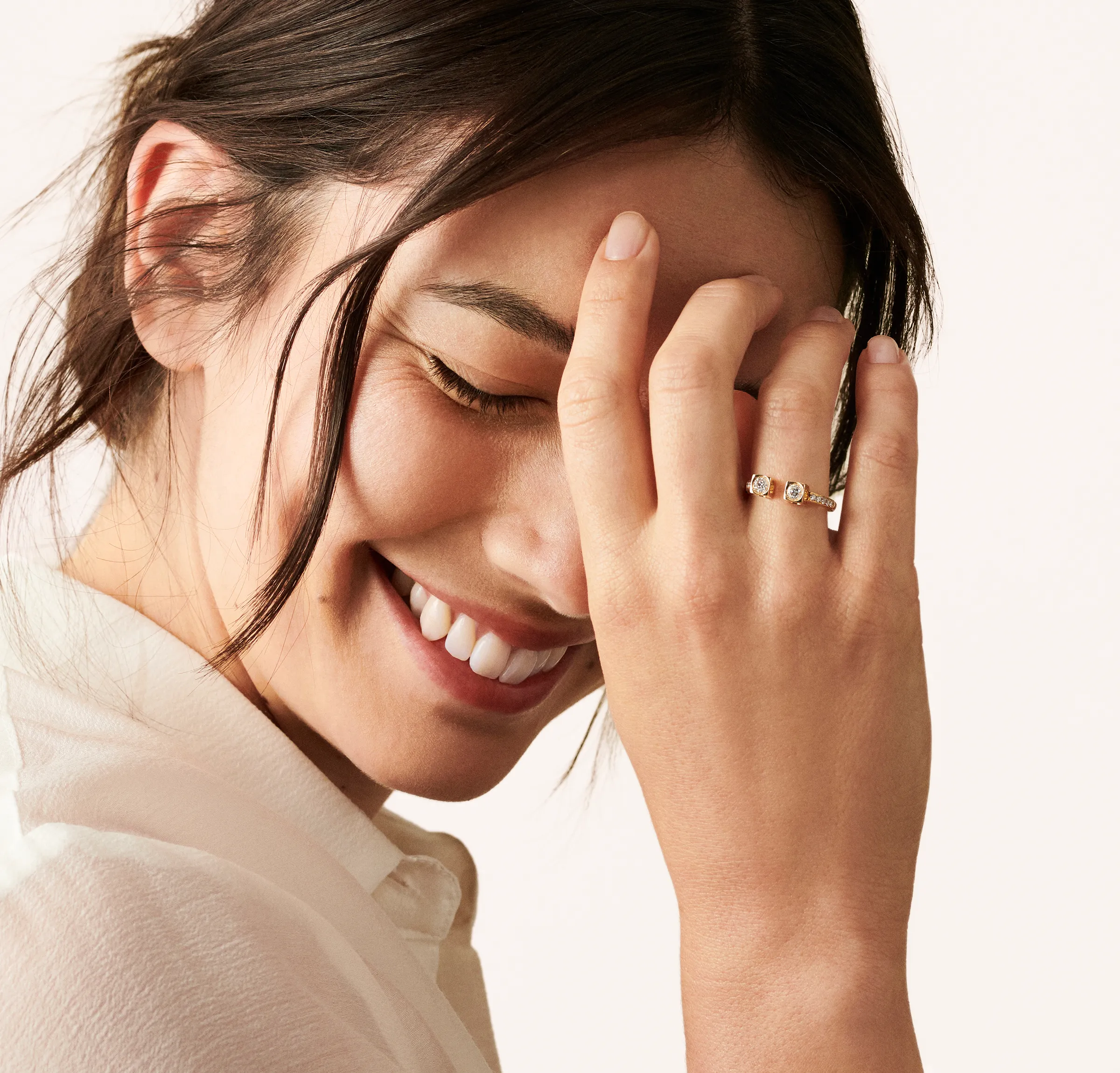 Dinh Van Le Cube Diamant Large Ring