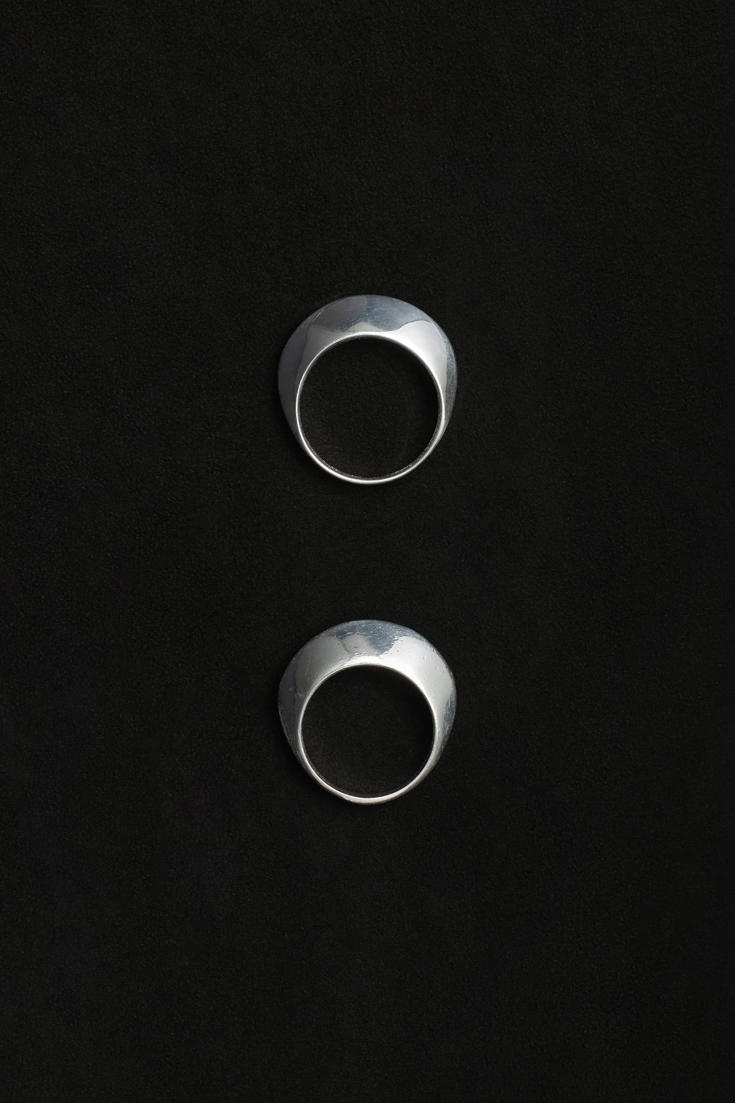 Disc Rings, Set of Two