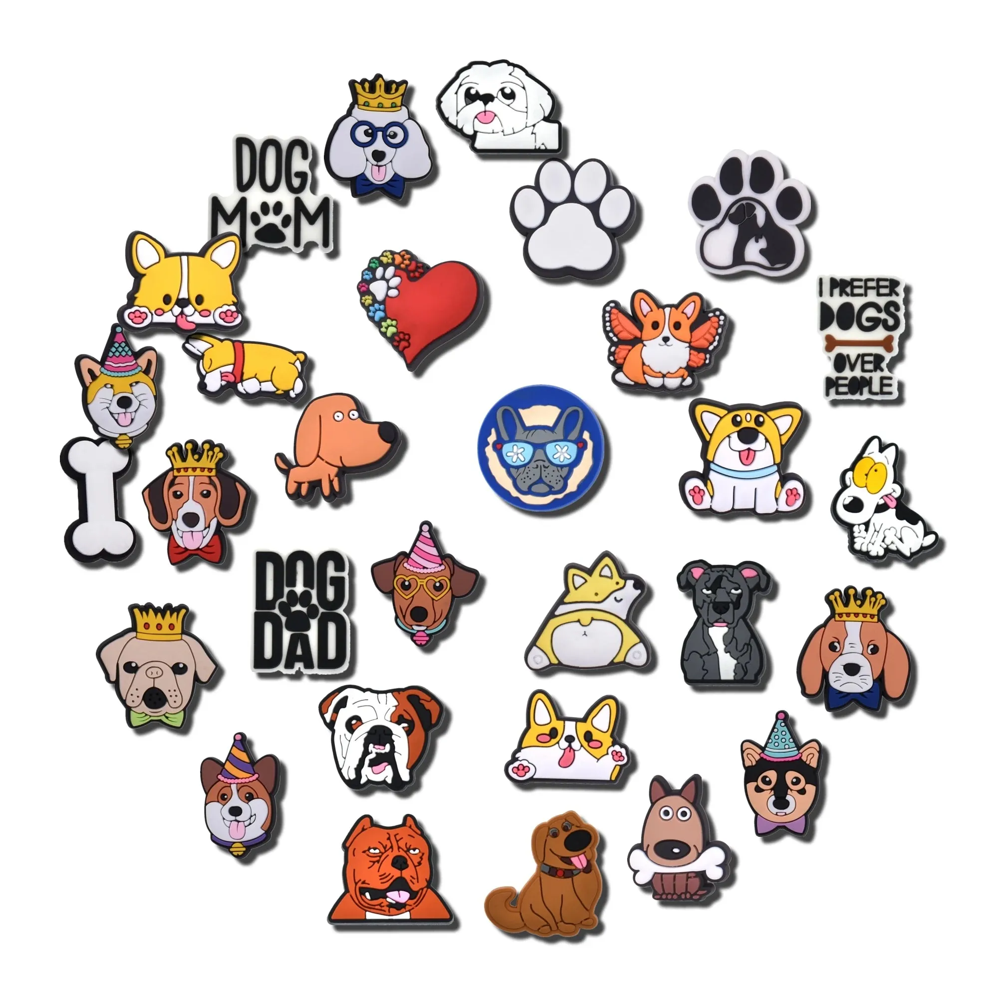 Dog Crocs Shoe Charms