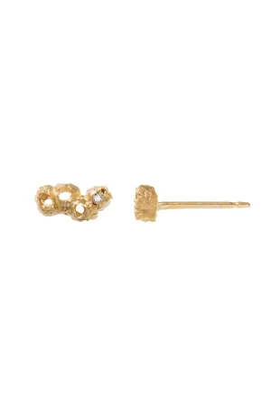 Doris Diamond Mini-Bar Earrings