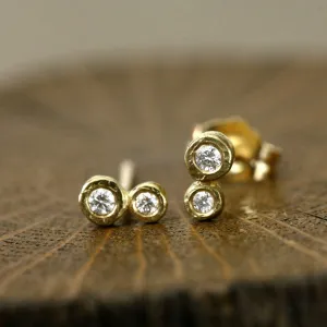 Double Bezel studs (0.08ct)