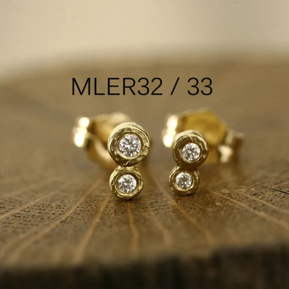 Double Bezel studs (0.08ct)