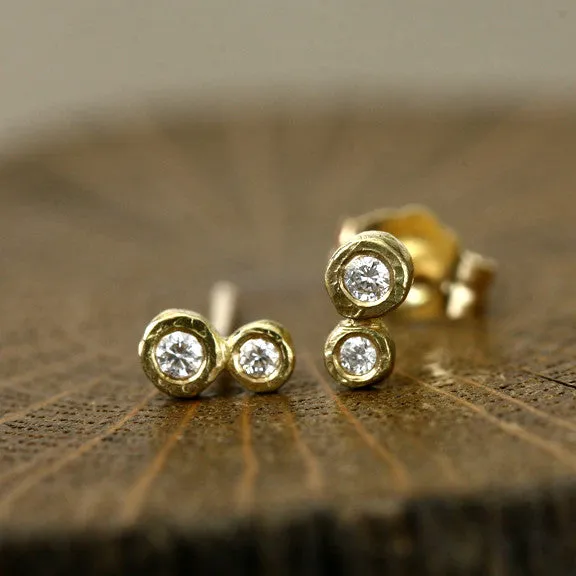 Double Bezel studs (0.08ct)