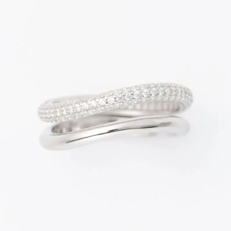 Double Pave Stacking Set