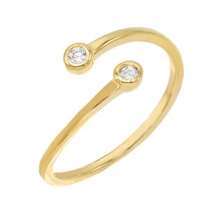 Double Solitaire Ring
