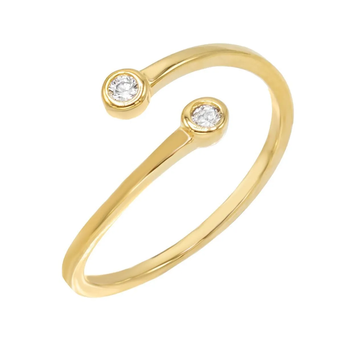 Double Solitaire Ring