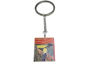Edvard Munch The Scream Painting Pendant Keychain