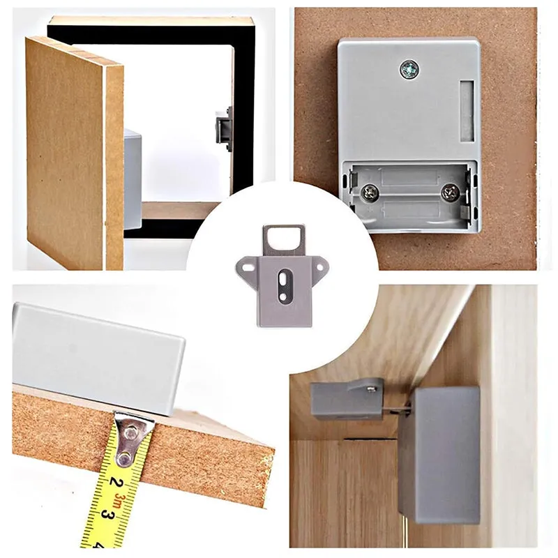 Electronic Cabinet Lock DIY For Wooden Drawer Cabinet