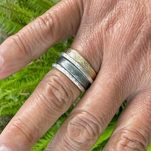 Elemental Harmony Ring Stack