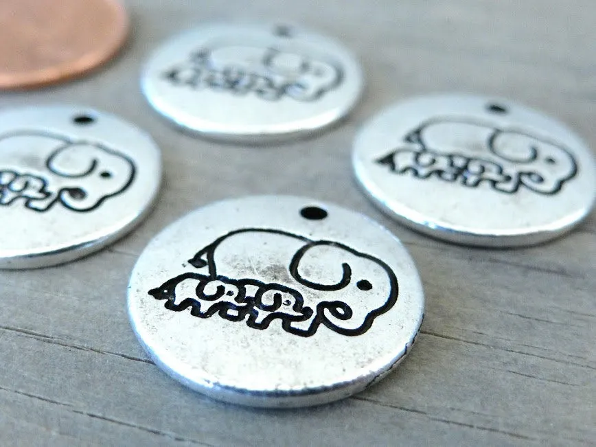 Elephant, Elephant charm, Elephant charms. Alloy charm ,very high quality.Perfect for jewery making and other DIY projects