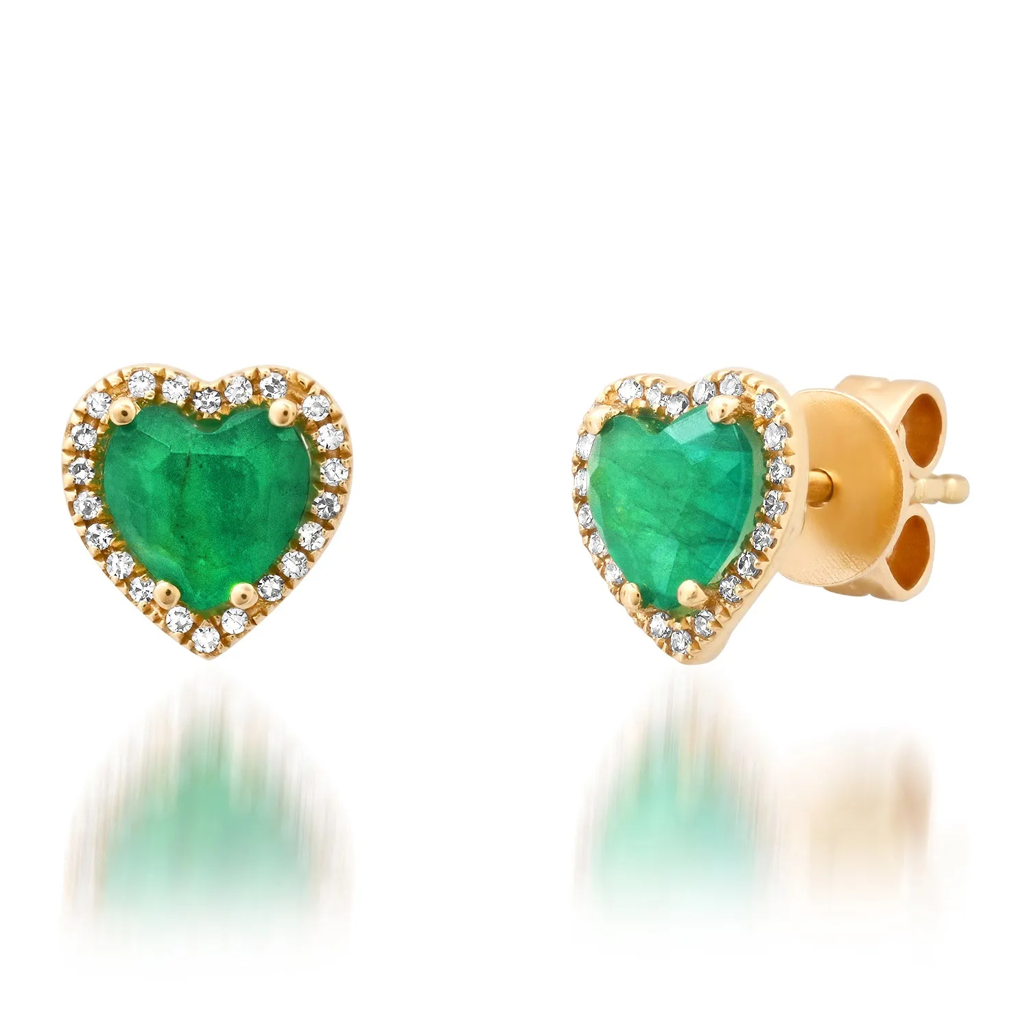 Emerald Studs