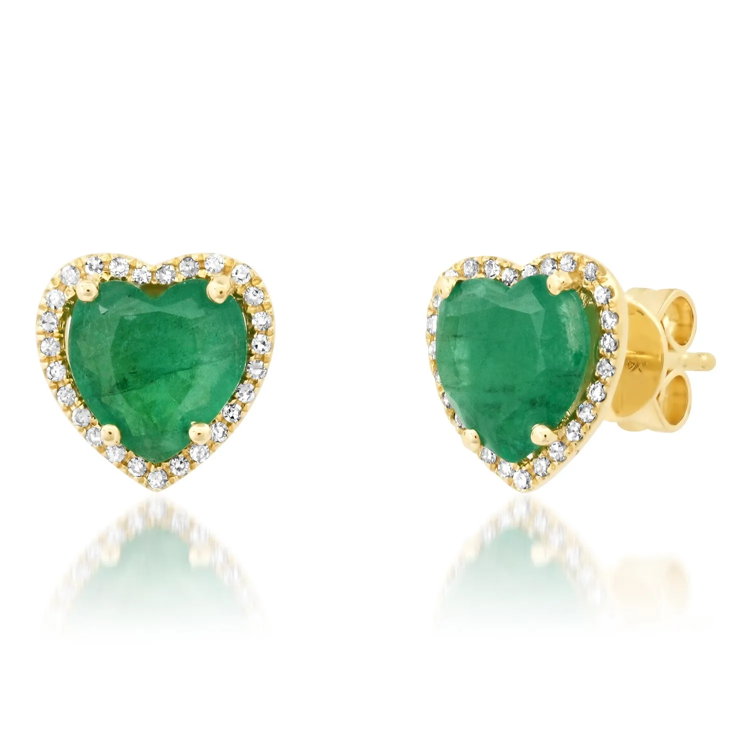 Emerald Studs