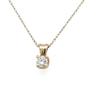 Estate Diamond Pendants