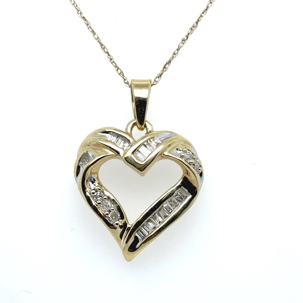 Estate Diamond Pendants