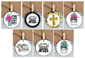 Faith Based Car Charms & Keychains - Wholesale