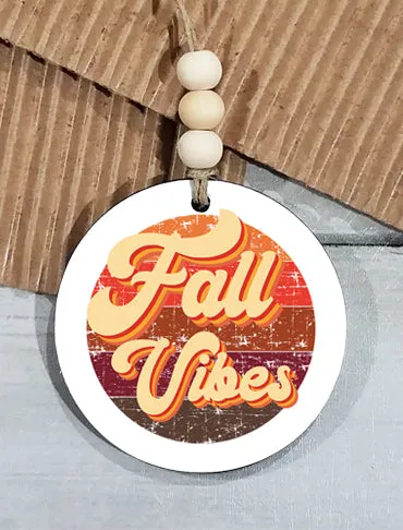 Fall Themed Car Charms - Wholesale