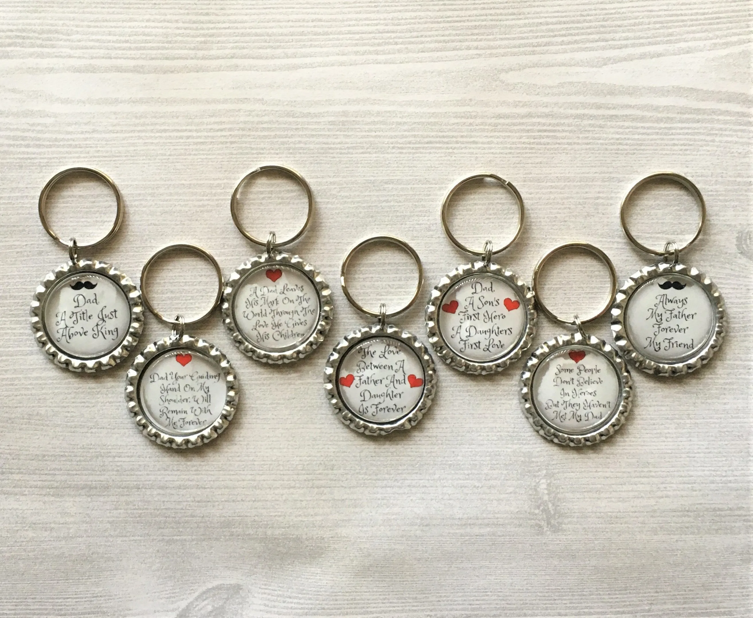 Father, Dad Keychains