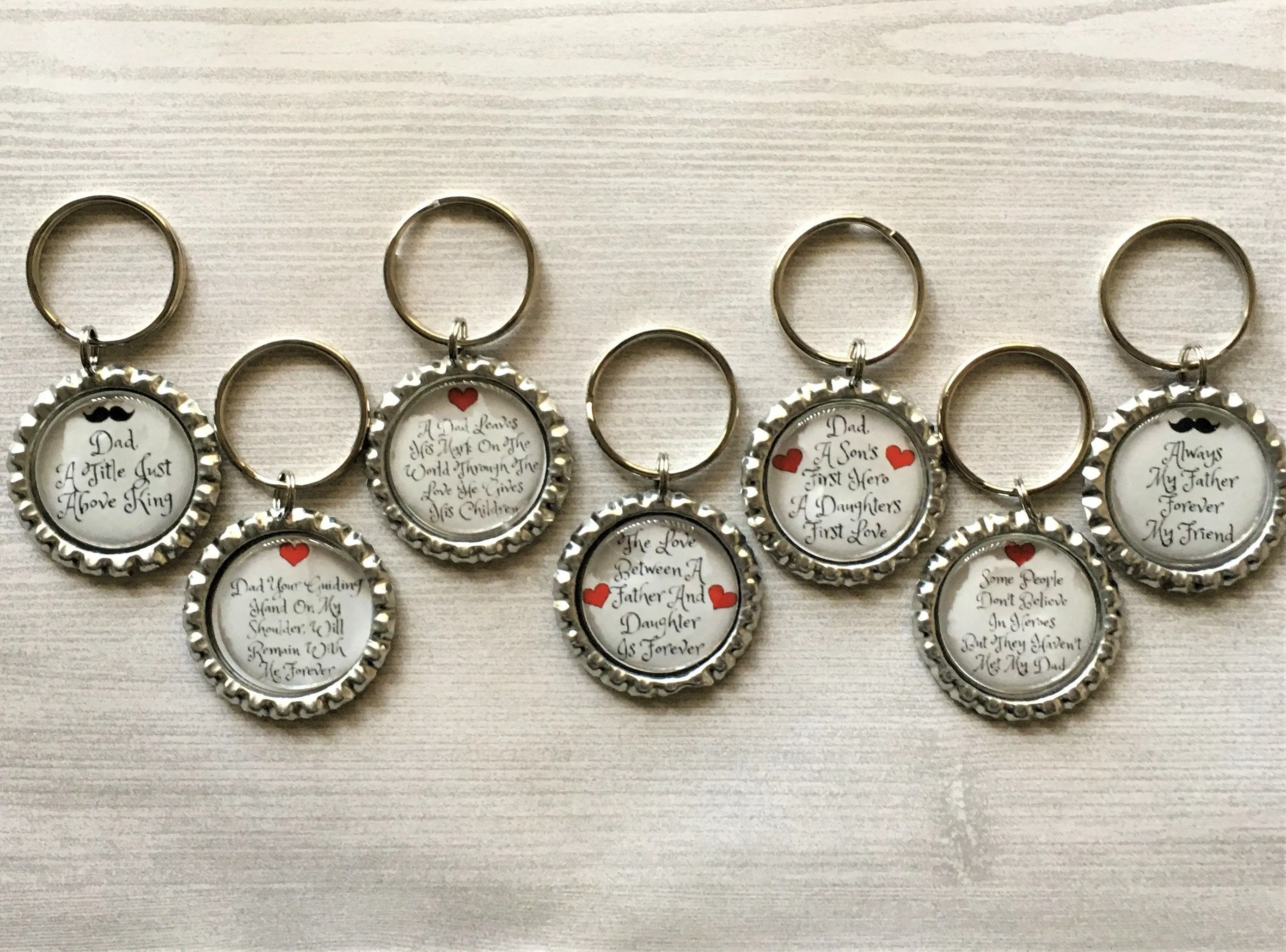 Father, Dad Keychains