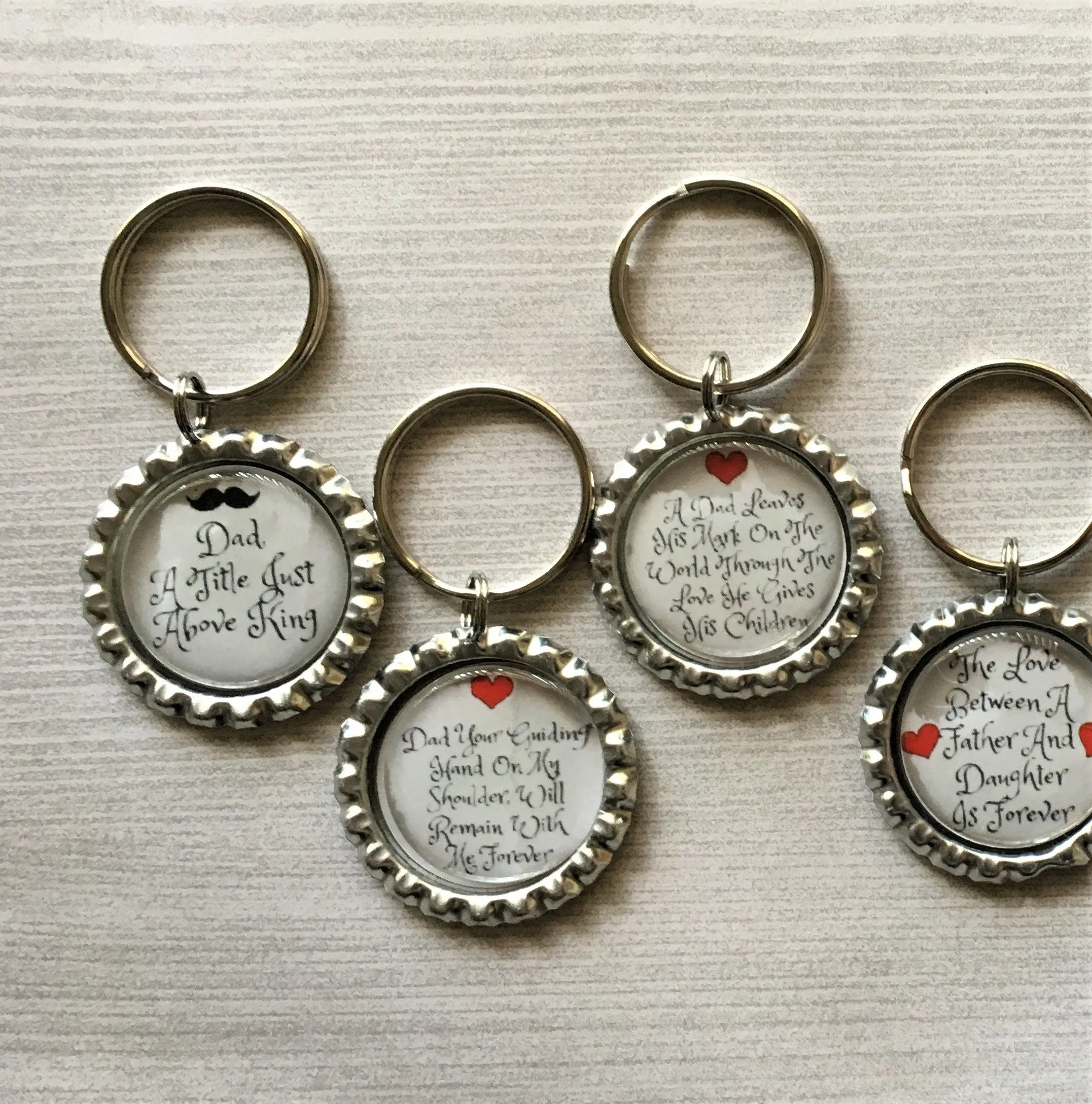 Father, Dad Keychains