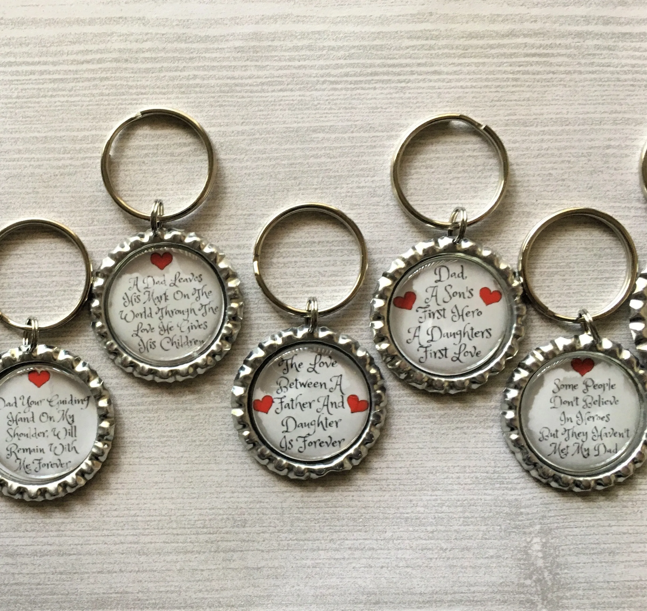 Father, Dad Keychains