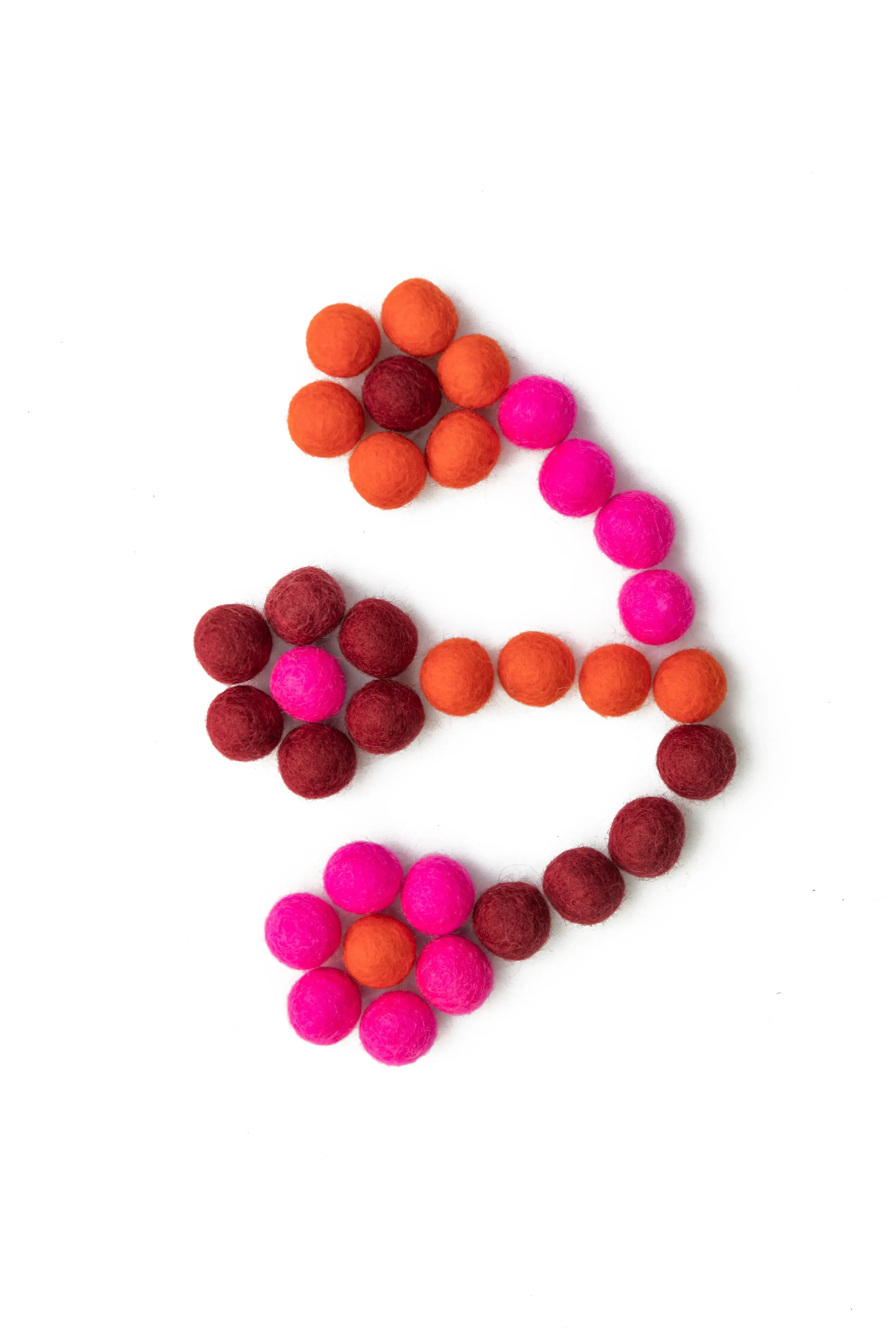 Felt Balls for DIY Crafts - 2 cm Mix colors - 300 pcs