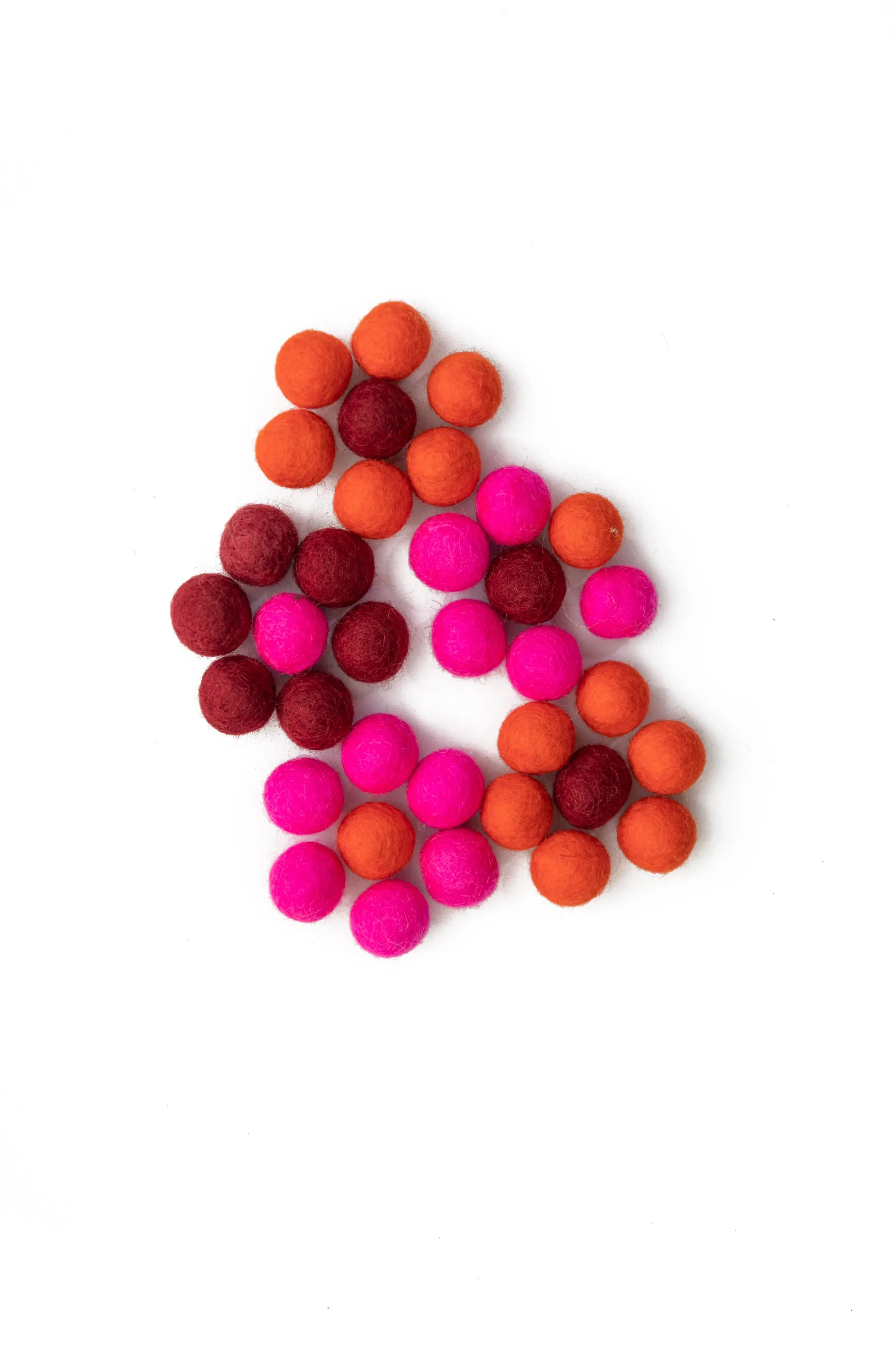 Felt Balls for DIY Crafts - 2 cm Mix colors - 300 pcs