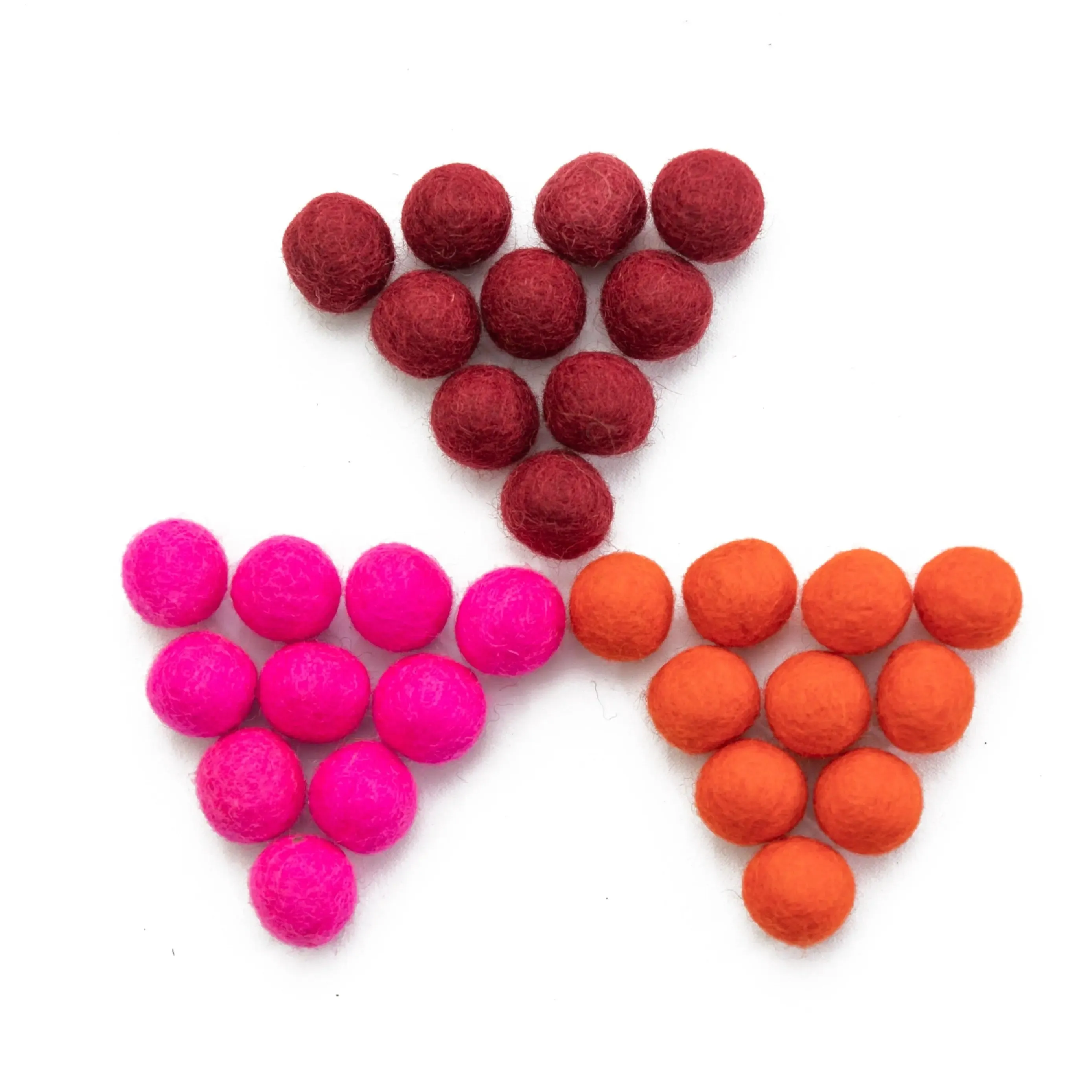 Felt Balls for DIY Crafts - 2 cm Mix colors - 300 pcs
