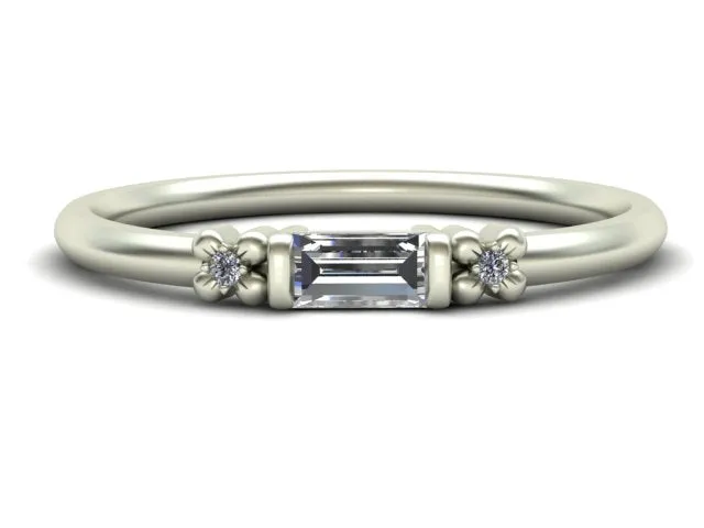 Flora Tiny Baguette Band