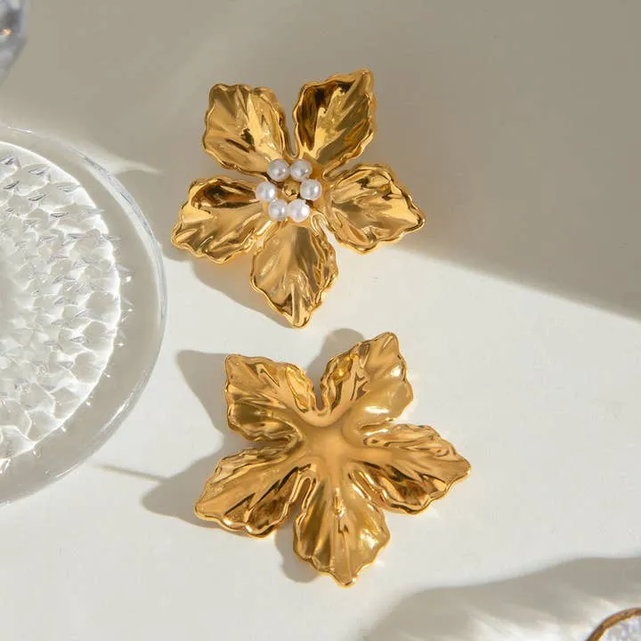 Florence Earrings - Gold