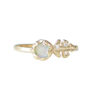 Floret Opal Ring