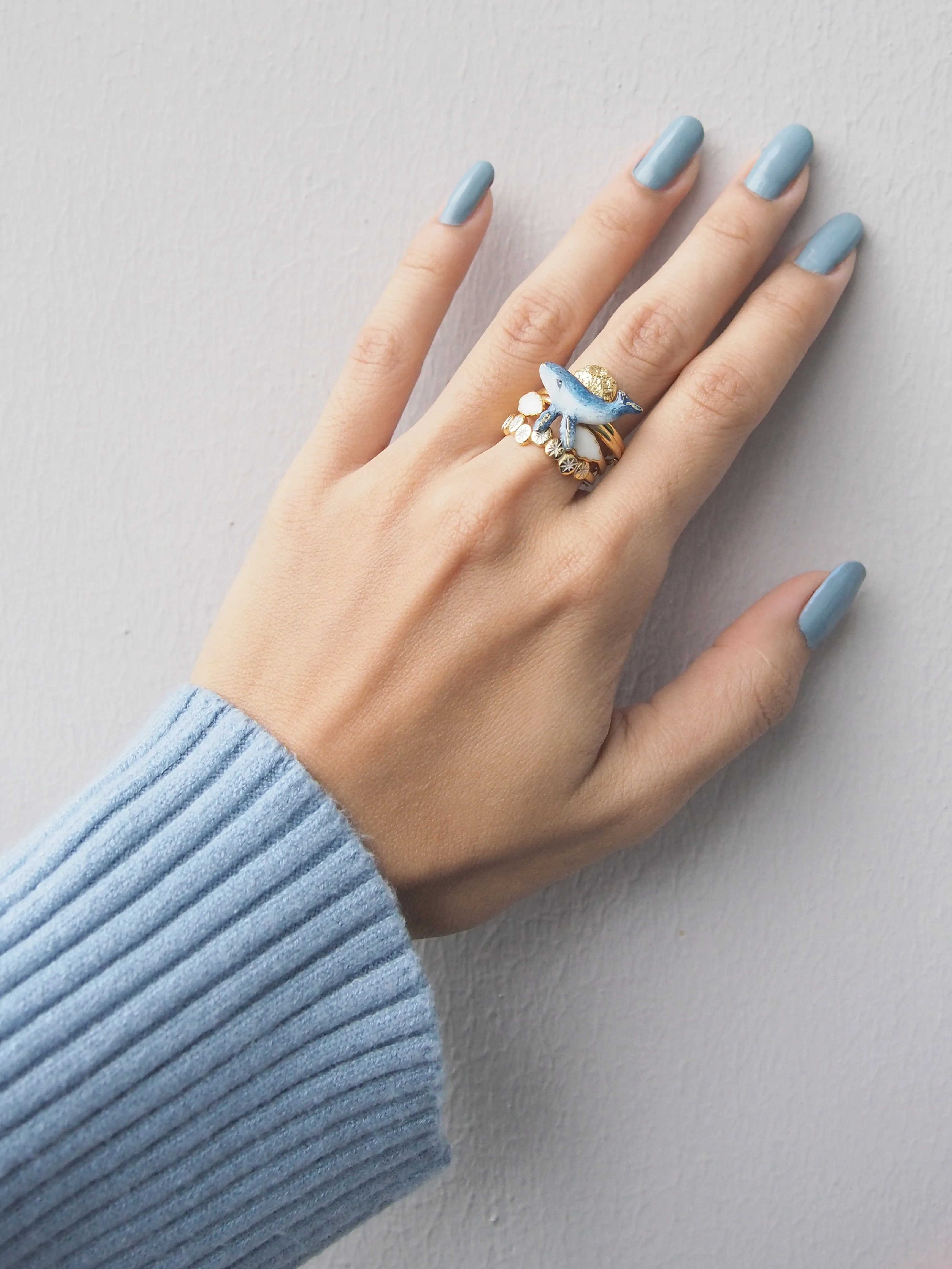 Flying Whale Stacking Ring | Happy Story