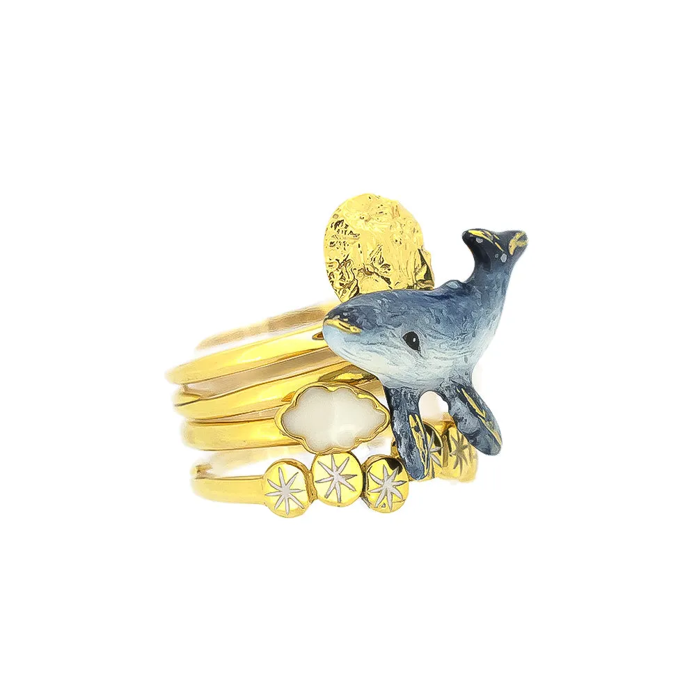 Flying Whale Stacking Ring | Happy Story