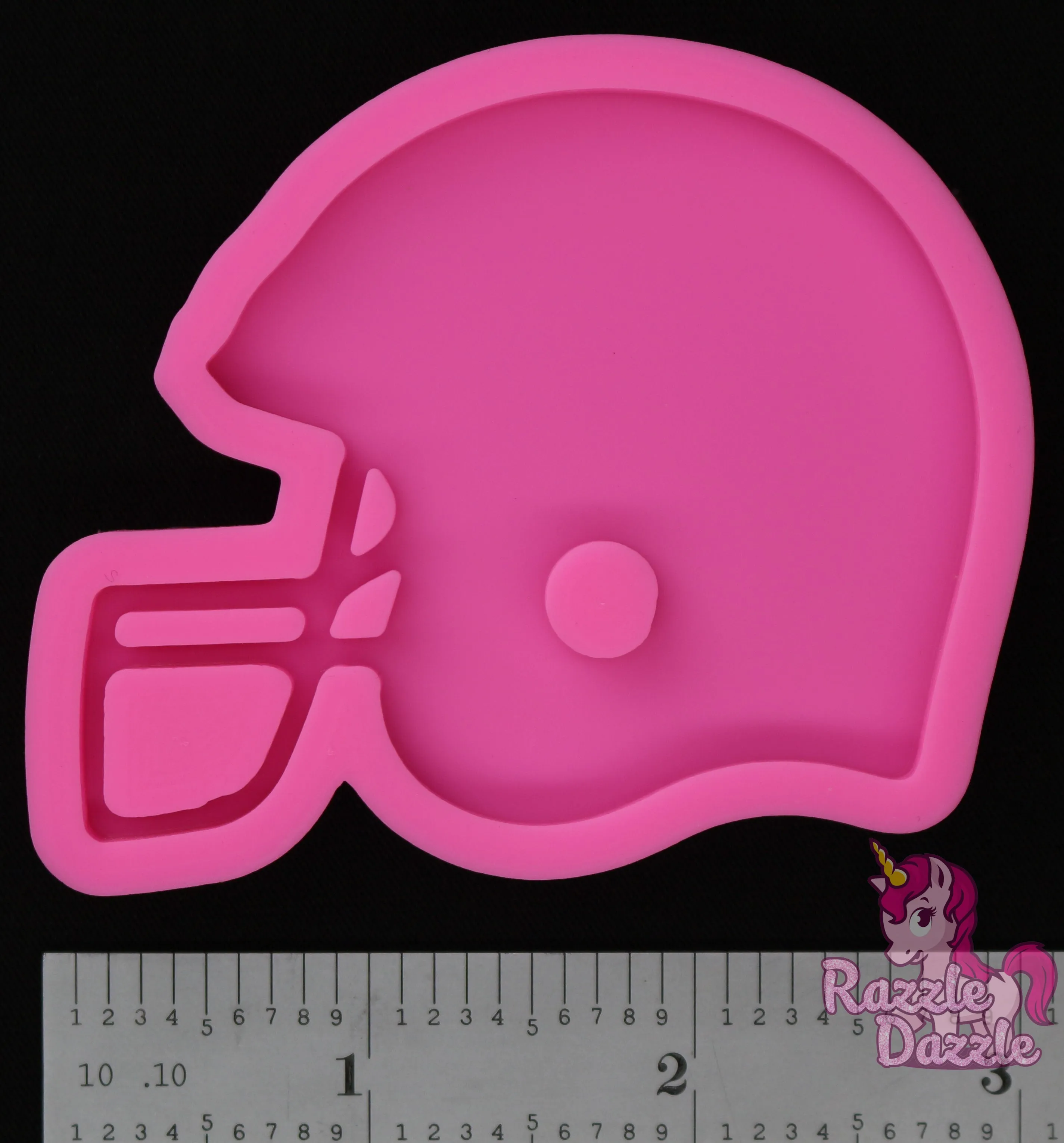 Football Helmet Key Chain Mold