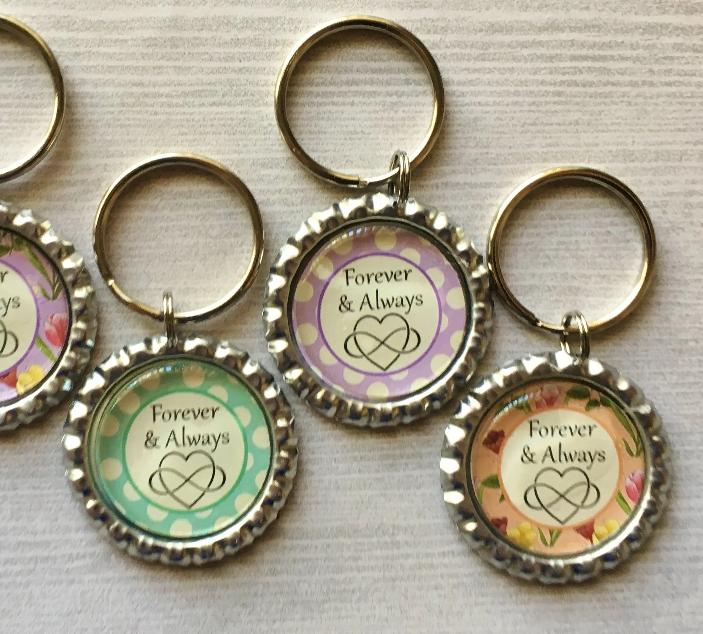 Forever and Always Keychains