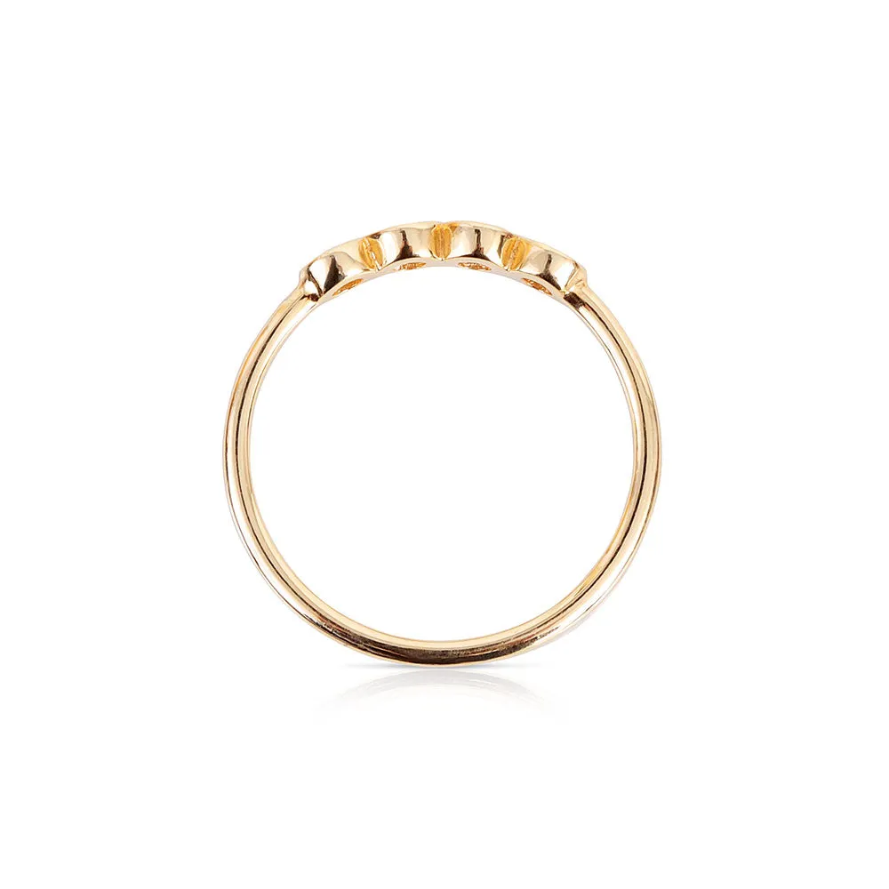 FOUR DIAMOND STACKING RING
