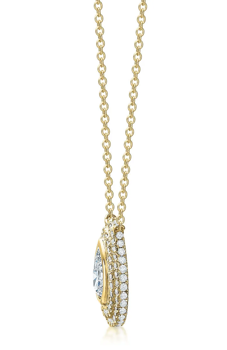 Gabriella 0.33 ct Pear Diamond Pendant