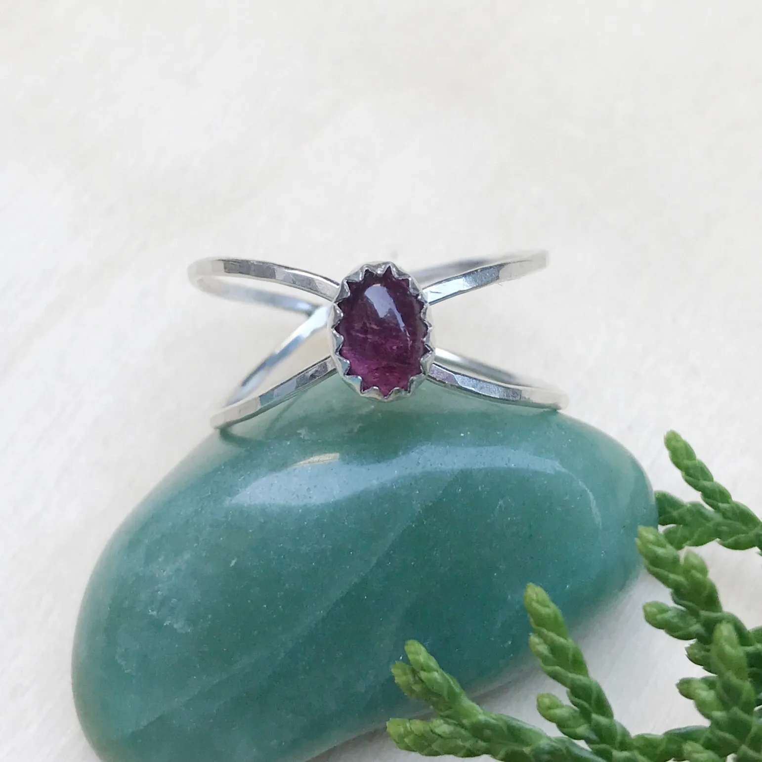 Gemstone Equinox Ring / Made to Order