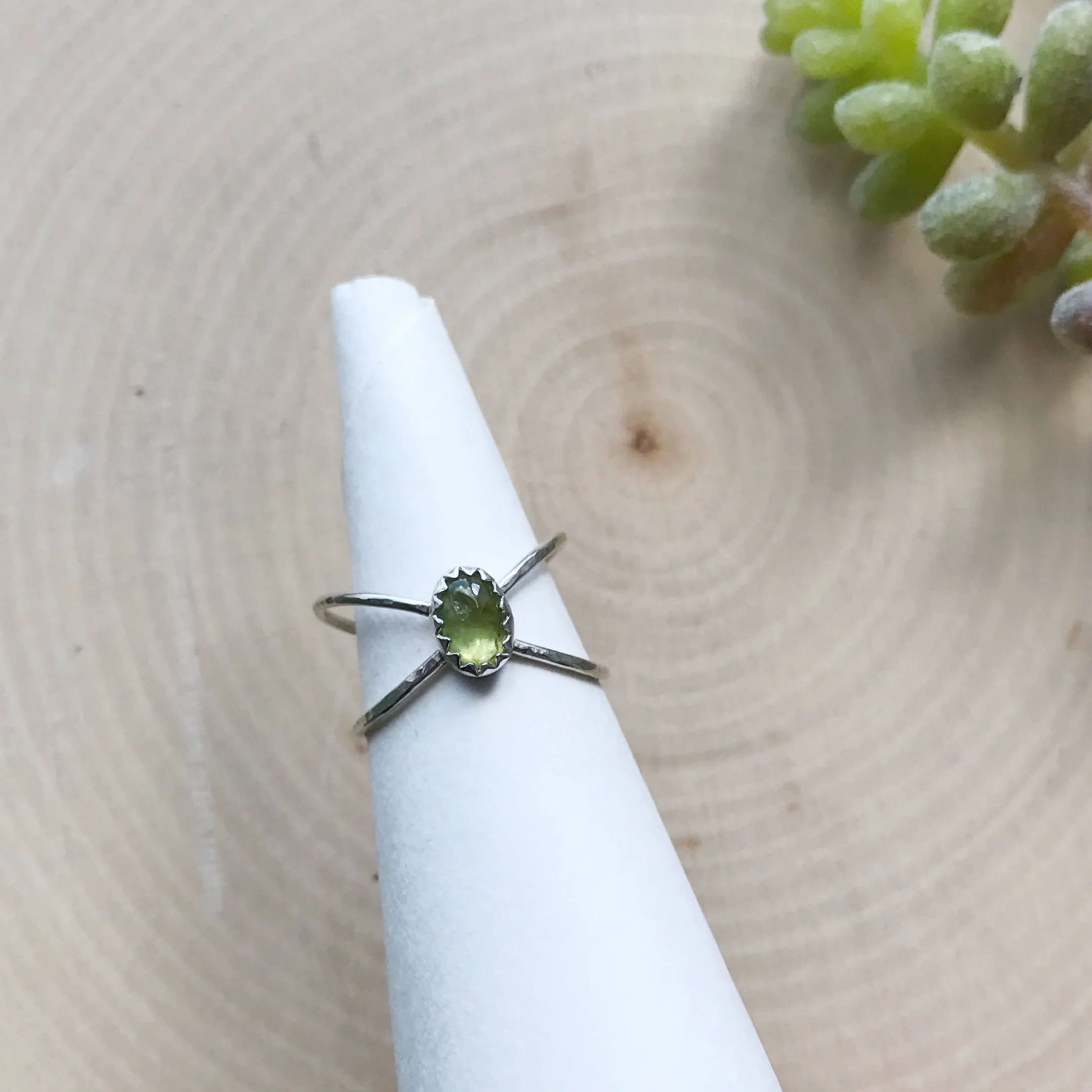 Gemstone Equinox Ring / Made to Order