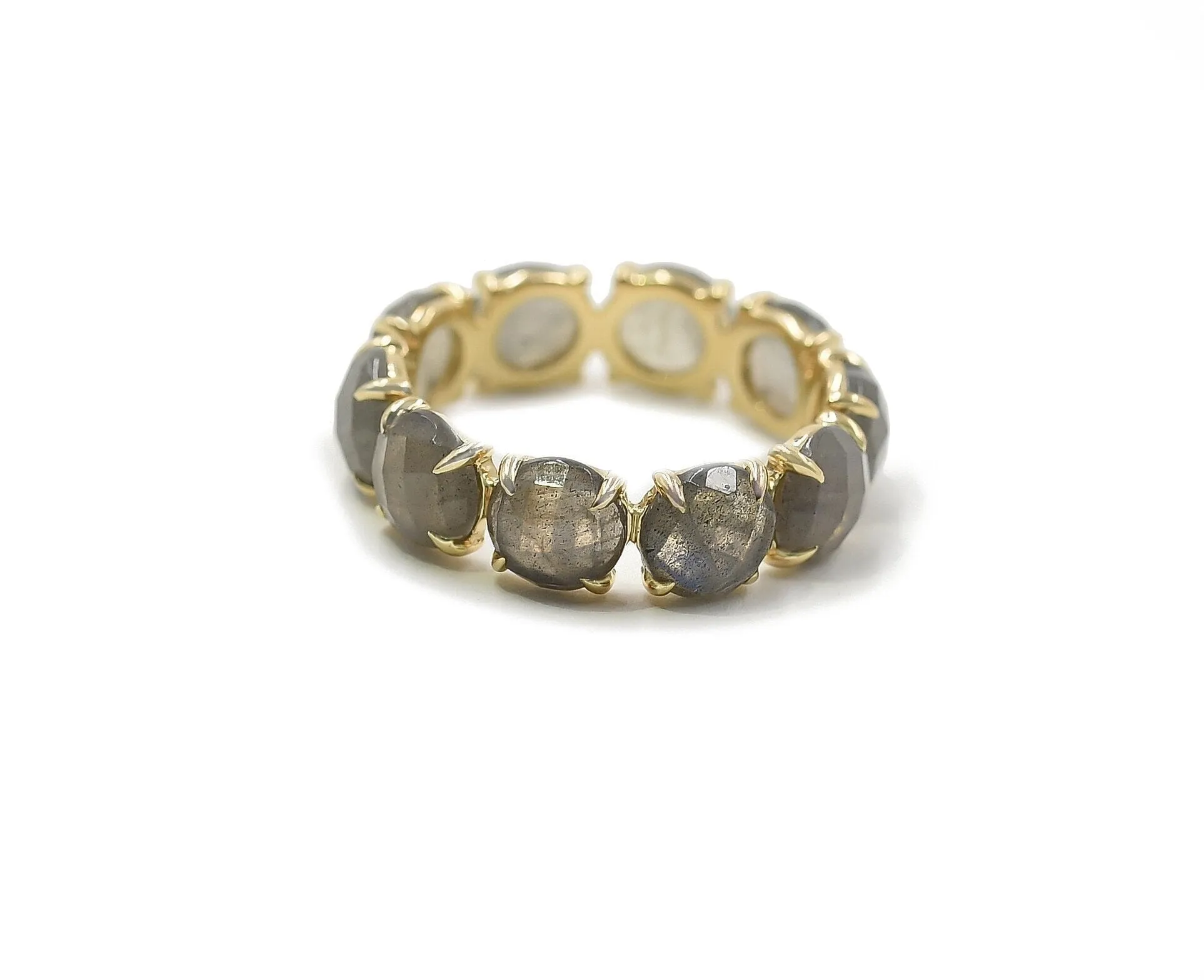 Gemstone Eternity Band