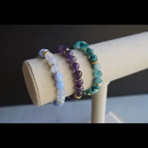 Gemstone Stretch Bracelets